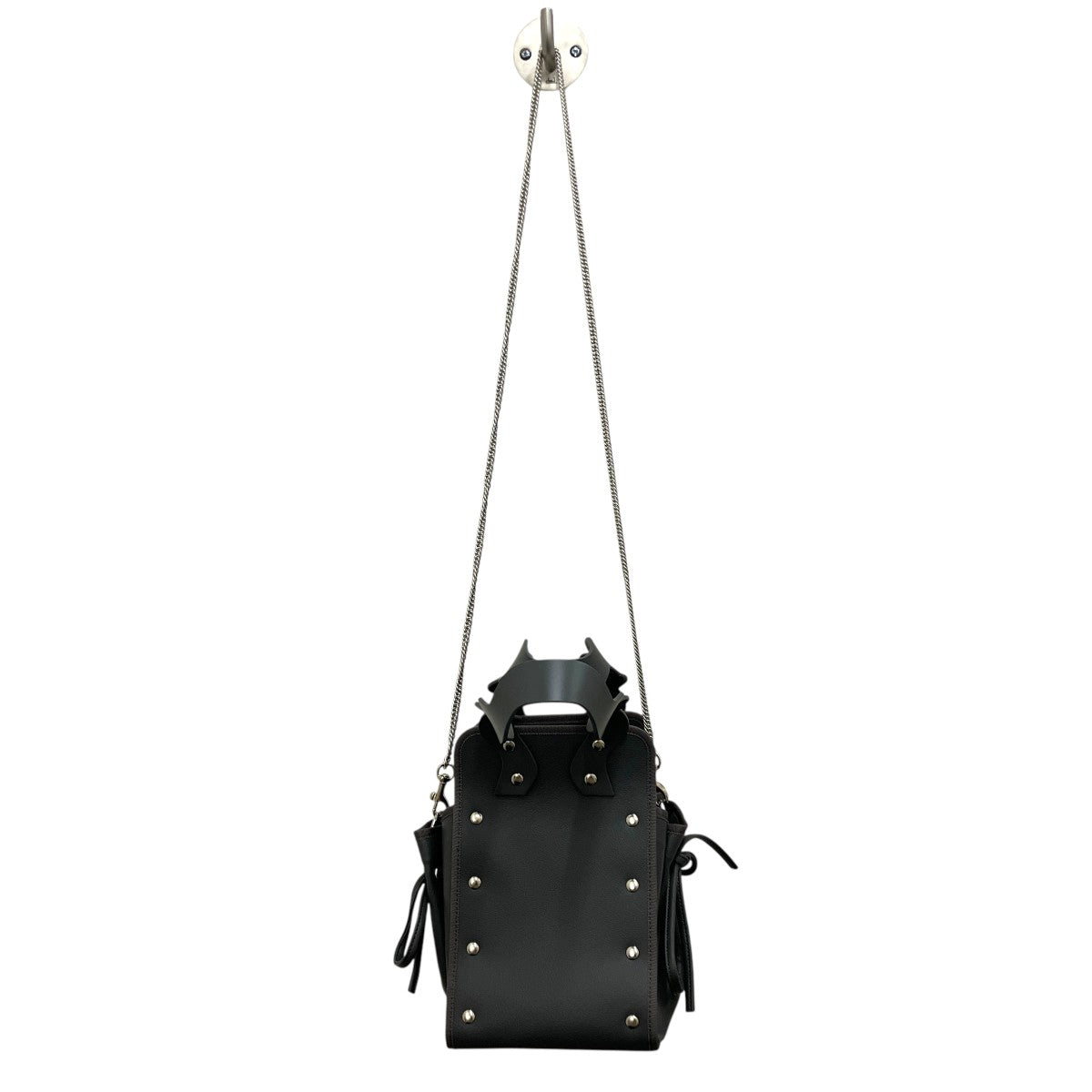 【lundi nuit   charcoal gray】2WAYハンドバッグ