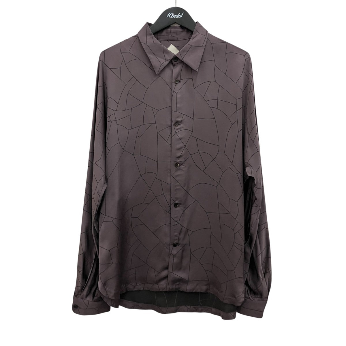 【CRAZING SHIRT】サテンシャツ3E221-23