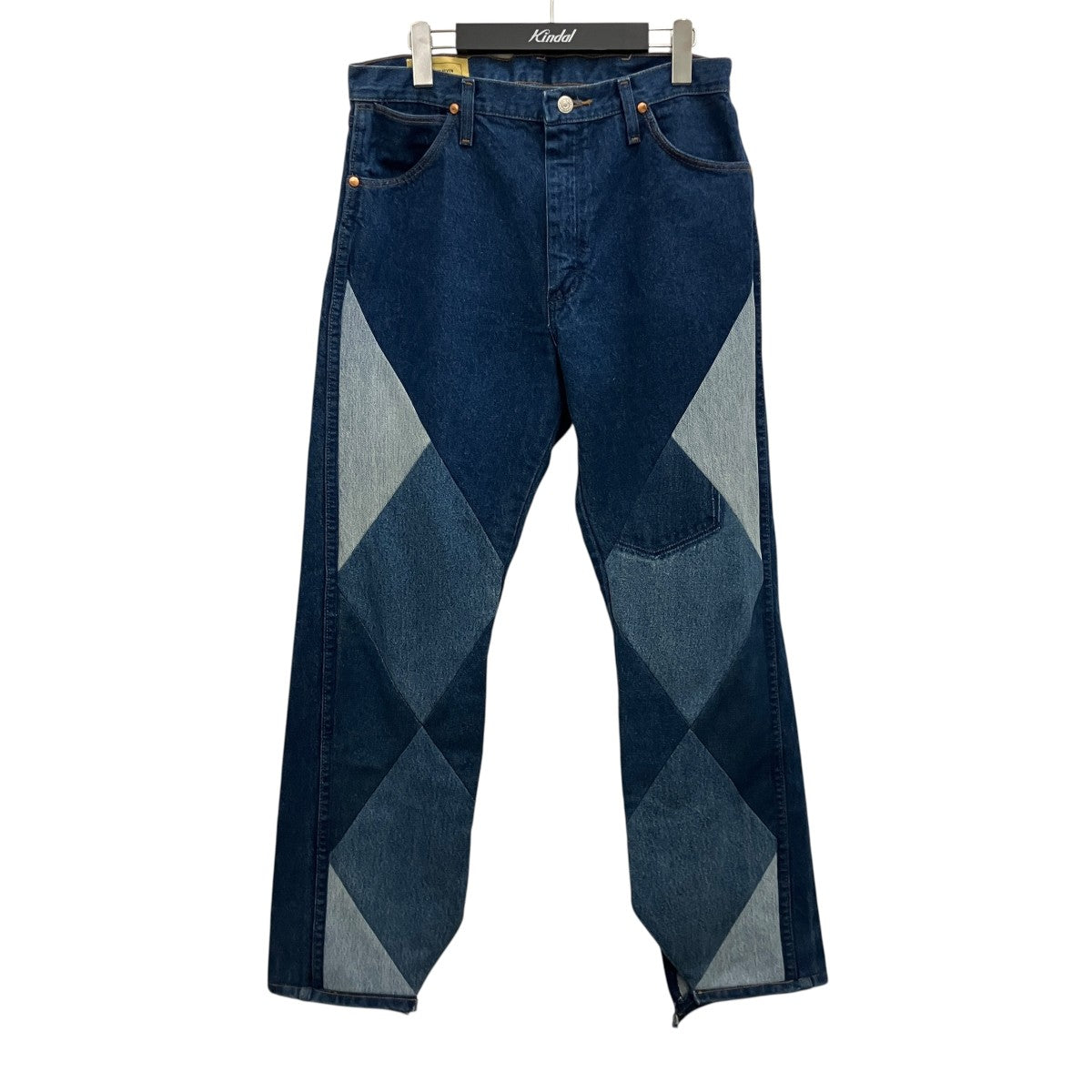 【REWORK DENIM PANTS】ダイヤモンドステッチ リワークデニムパンツ800-3140191