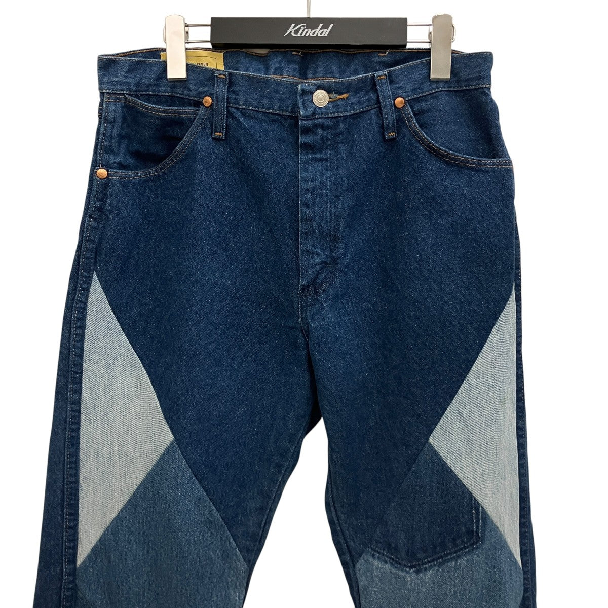 【REWORK DENIM PANTS】ダイヤモンドステッチ リワークデニムパンツ800-3140191