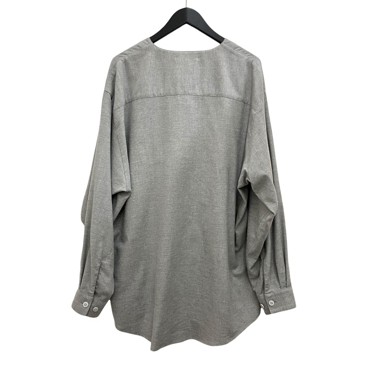 【LEAGUE LS COTTON】ロゴパッチベースボールシャツ231TQDT-SHM07