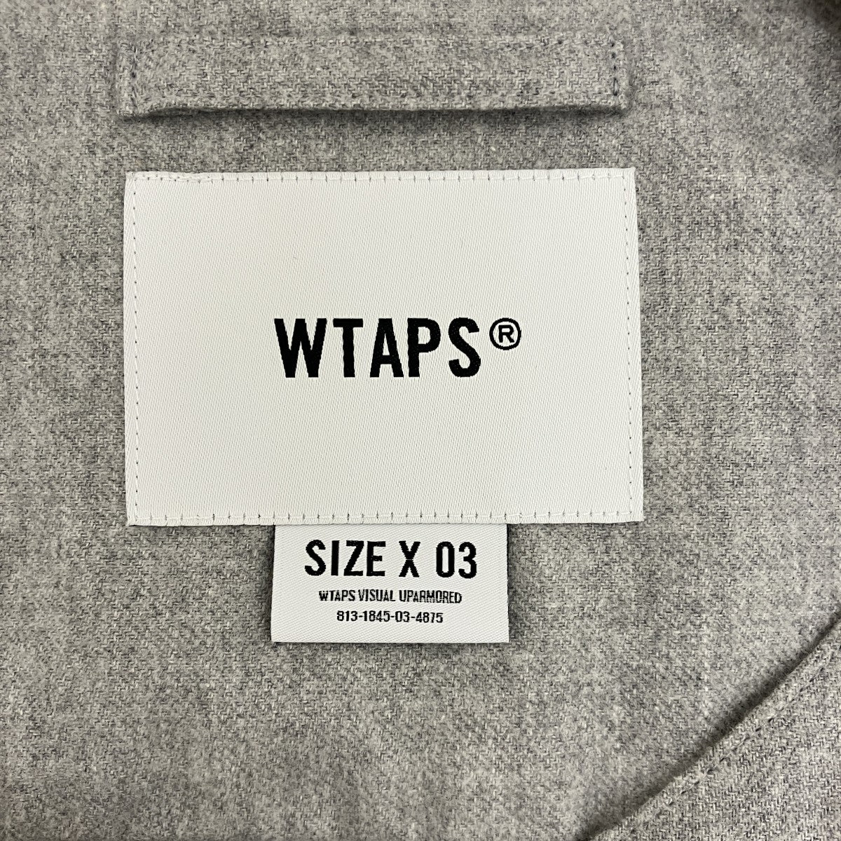 【LEAGUE LS COTTON】ロゴパッチベースボールシャツ231TQDT-SHM07