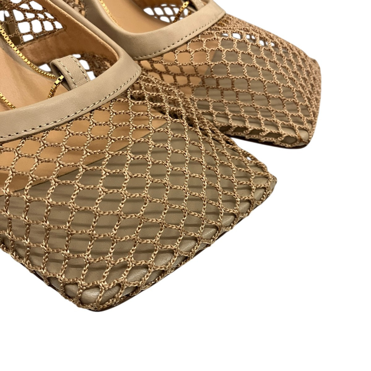 【SCARPA TEX】メッシュヒールパンプス