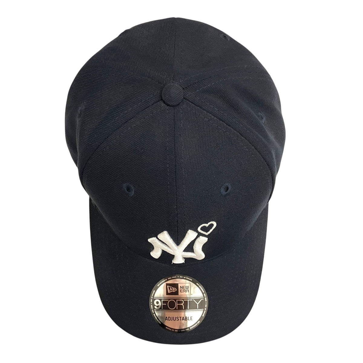 【9 FORTY YANKEES HEART EMBROIDERY CAP】キャップS1.5-1204