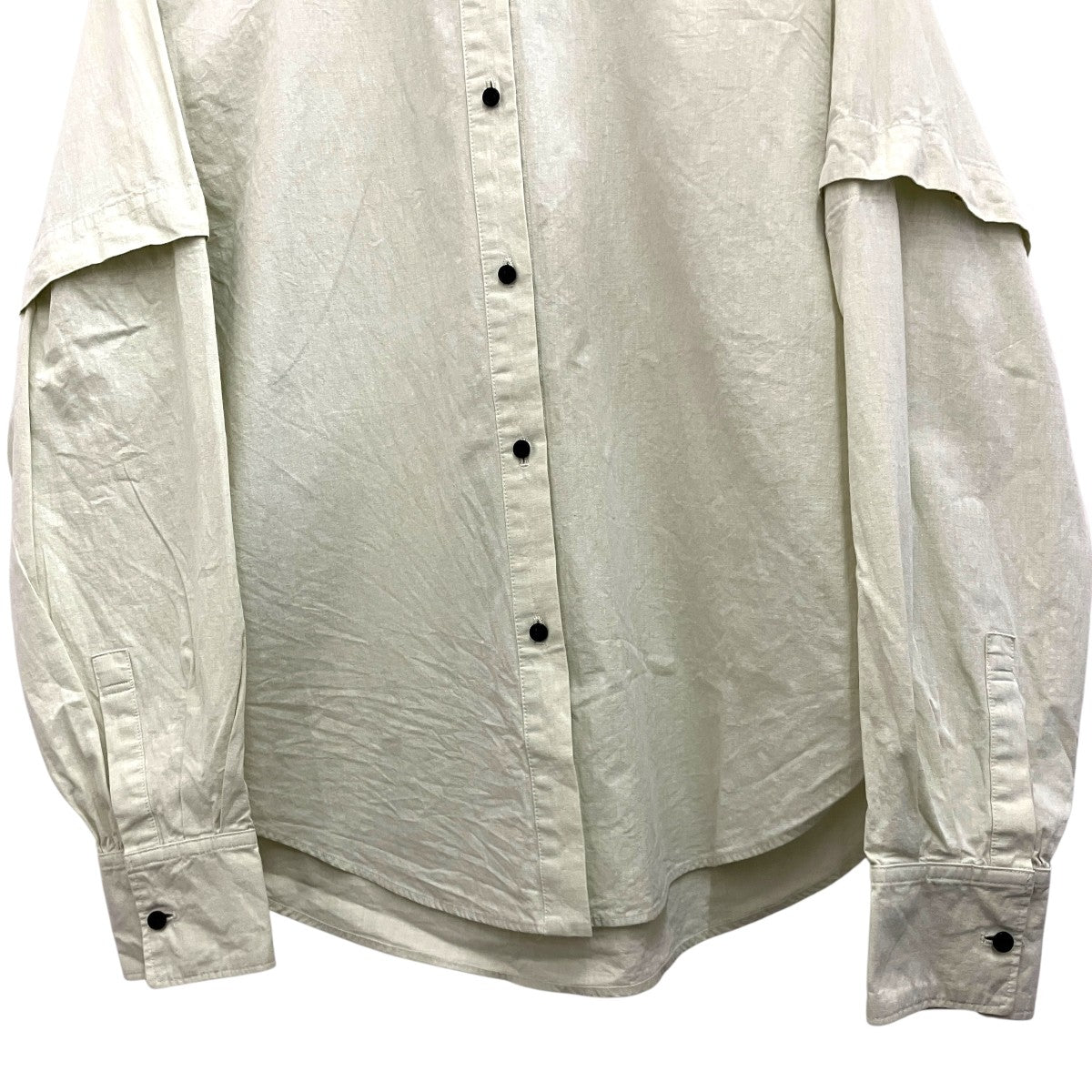 23AW【C W CUT SLEEVE SHIRTS】ブラウスSB0201-AW23