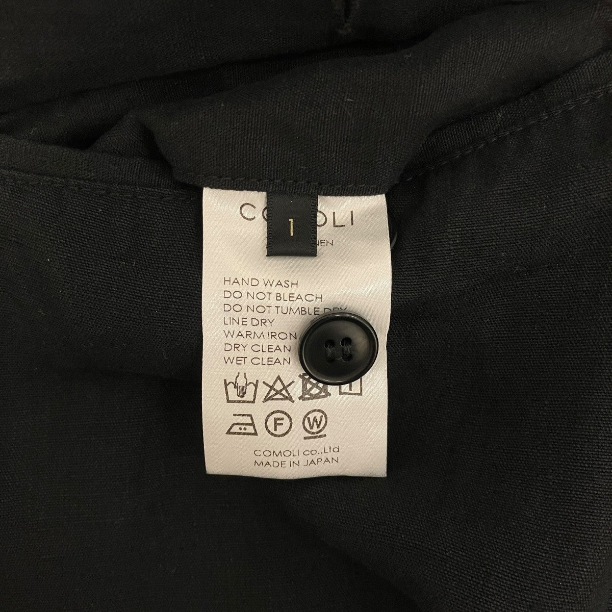 COMOLI リネン B．D．U パンツT01-03014 古着・中古-7枚目のアイテム画像