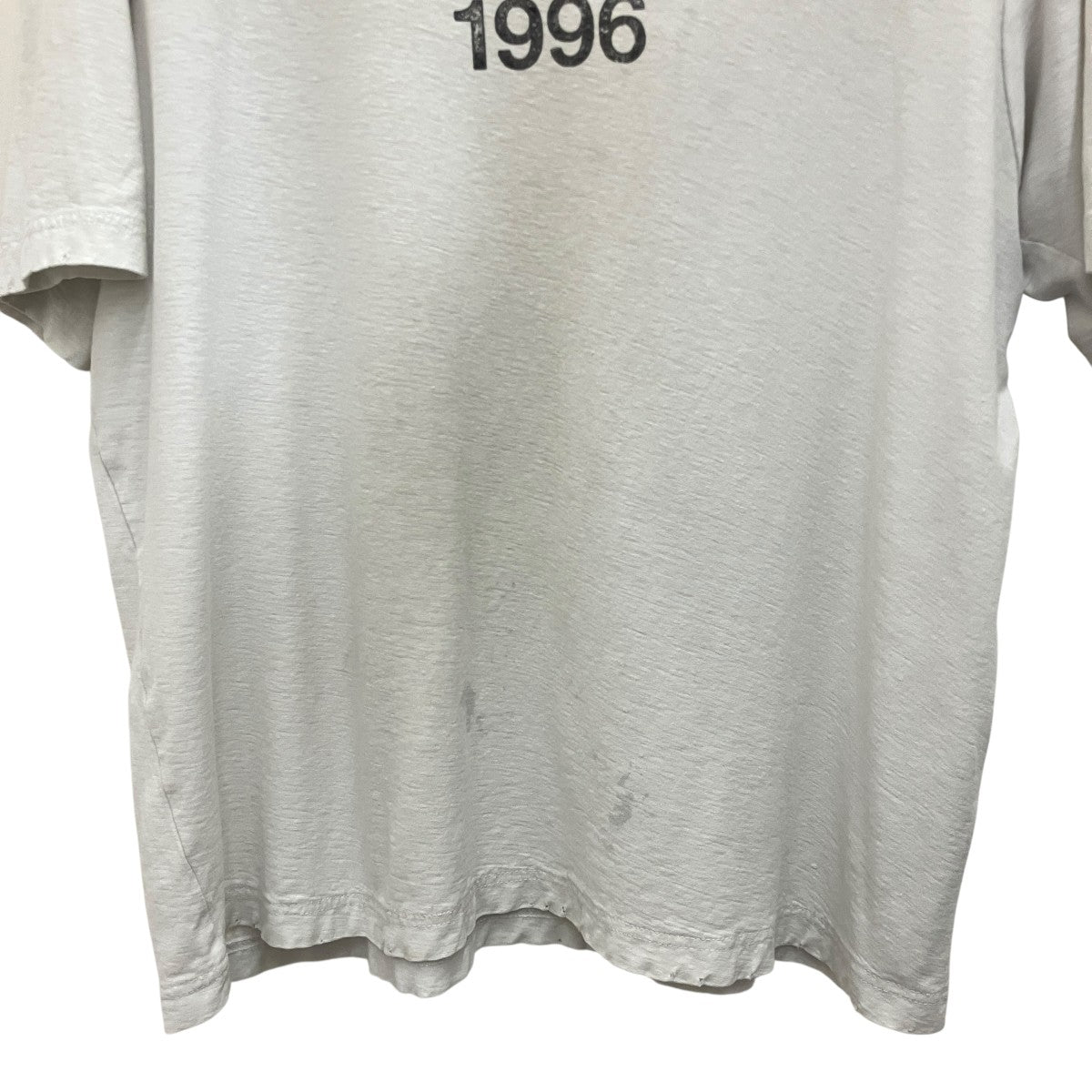 25SS汚れダメージ加工ロゴTシャツFN-UX-TSHI000013