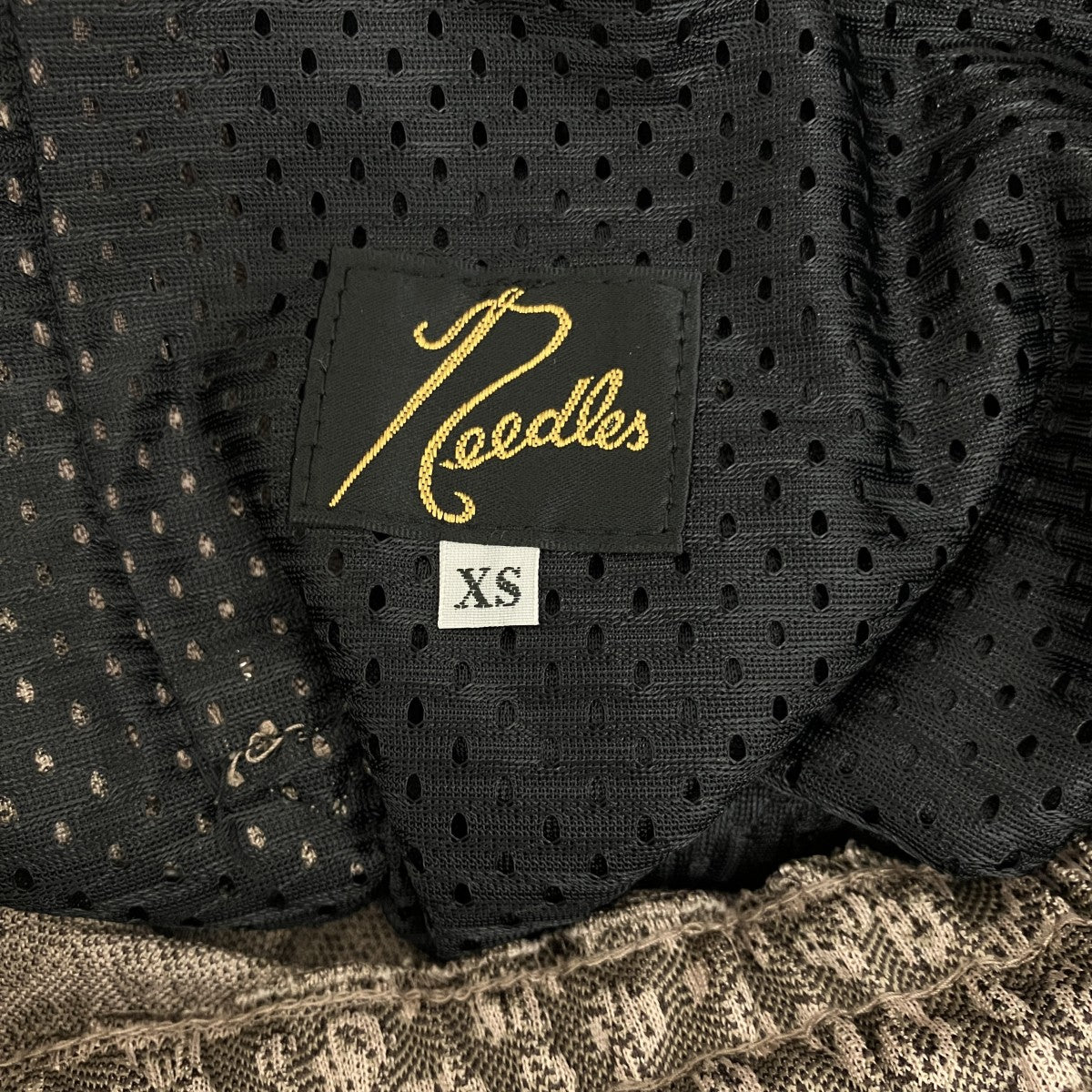 Needles 【FREAK’S STORE別注TRACK PANTS】レオパード柄トラックパンツLQ407 古着・中古-7枚目のアイテム画像