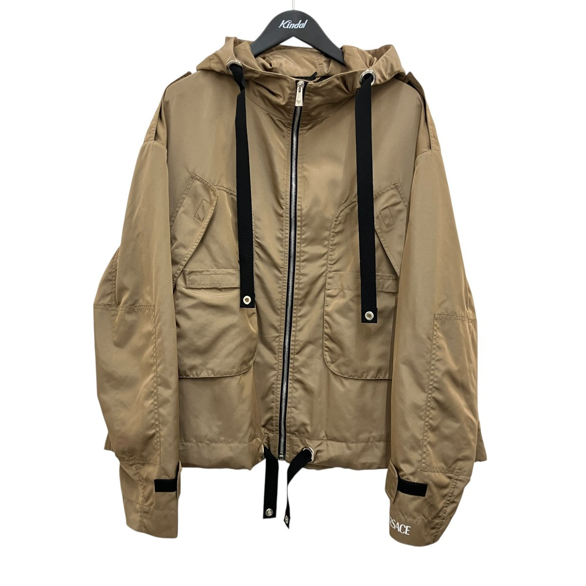 VERSACE フーデットナイロンジャケット1008343 古着・中古-1枚目のアイテム画像