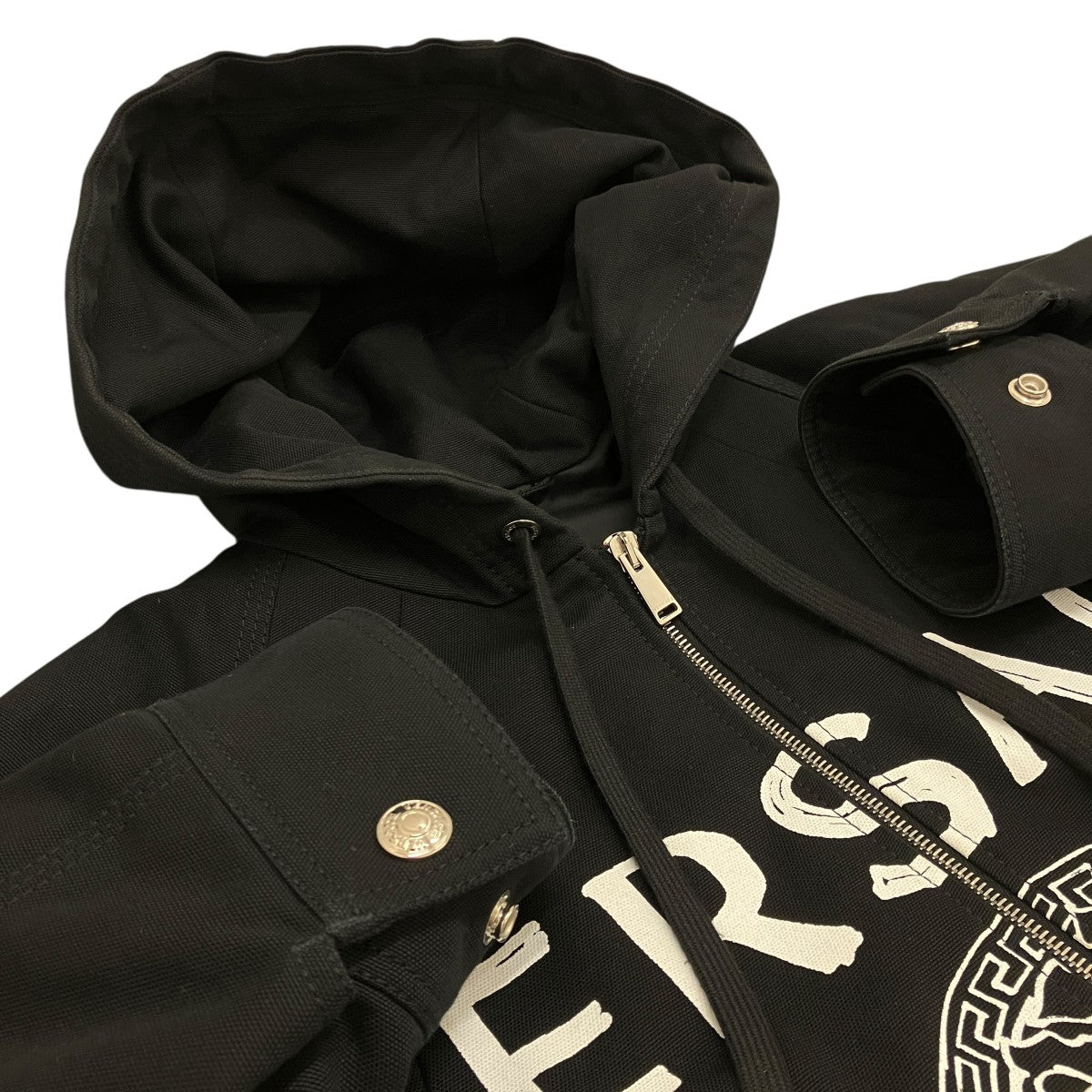 VERSACE メデューサプリント フーデットジャケットA89026 古着・中古-5枚目のアイテム画像