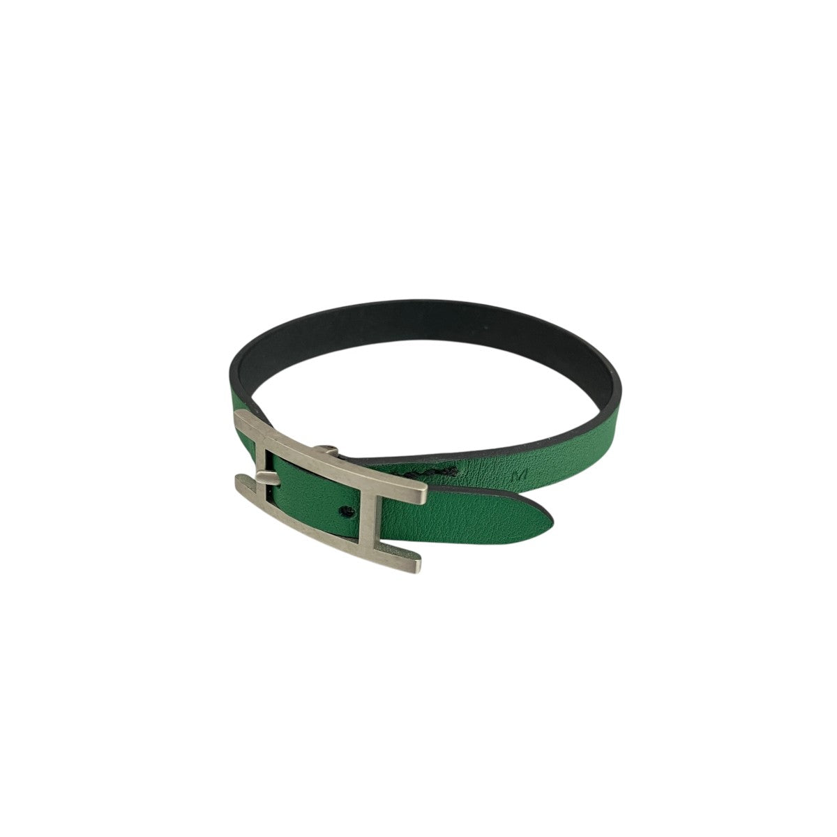 HERMES 【ビーアピ】レザーブレスレット 古着・中古-1枚目のアイテム画像