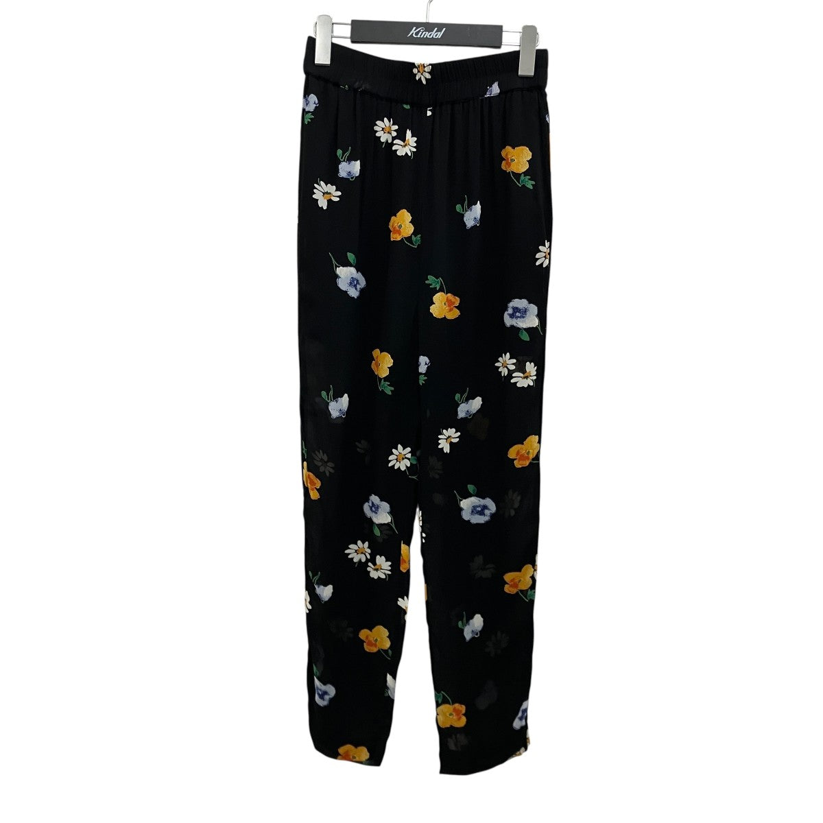Ganni フラワープリントジョーゼットパンツ 古着・中古-1枚目のアイテム画像