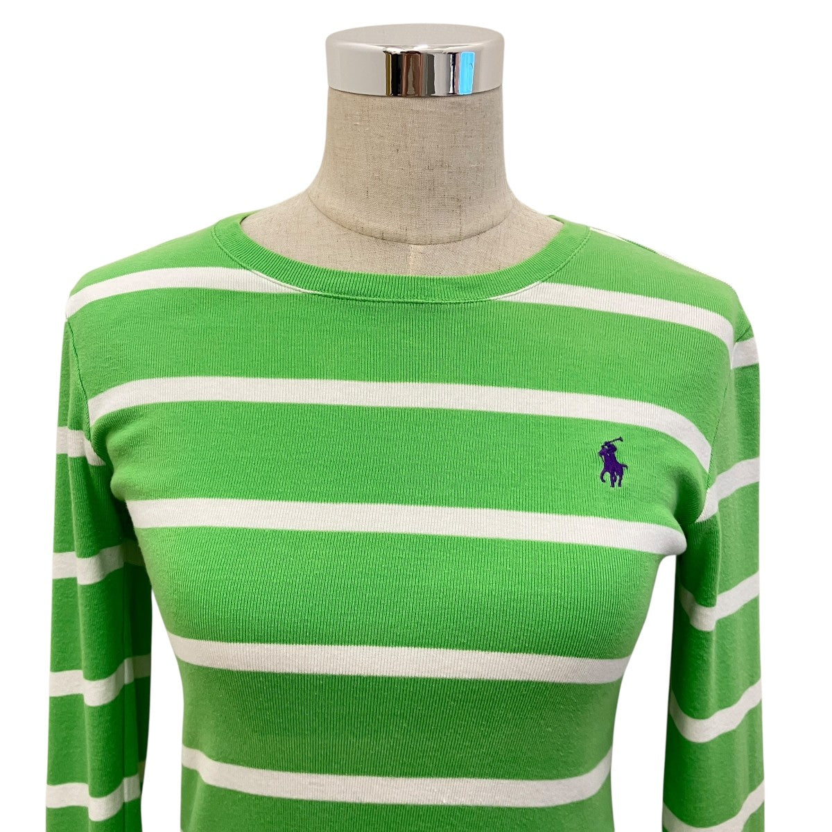 RALPH LAUREN SPORT 長袖ボーダーTシャツ 古着・中古-3枚目のアイテム画像