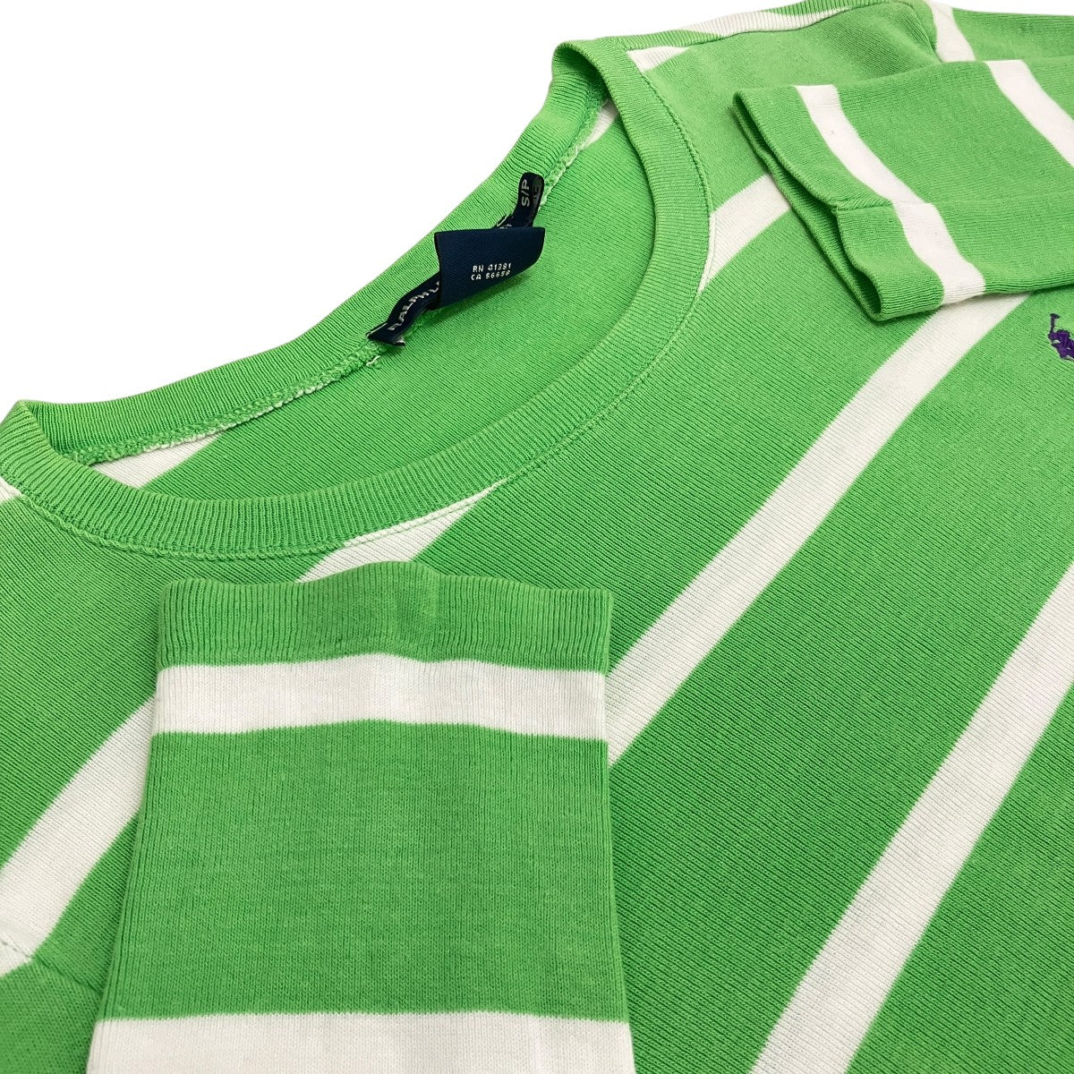 RALPH LAUREN SPORT 長袖ボーダーTシャツ 古着・中古-5枚目のアイテム画像