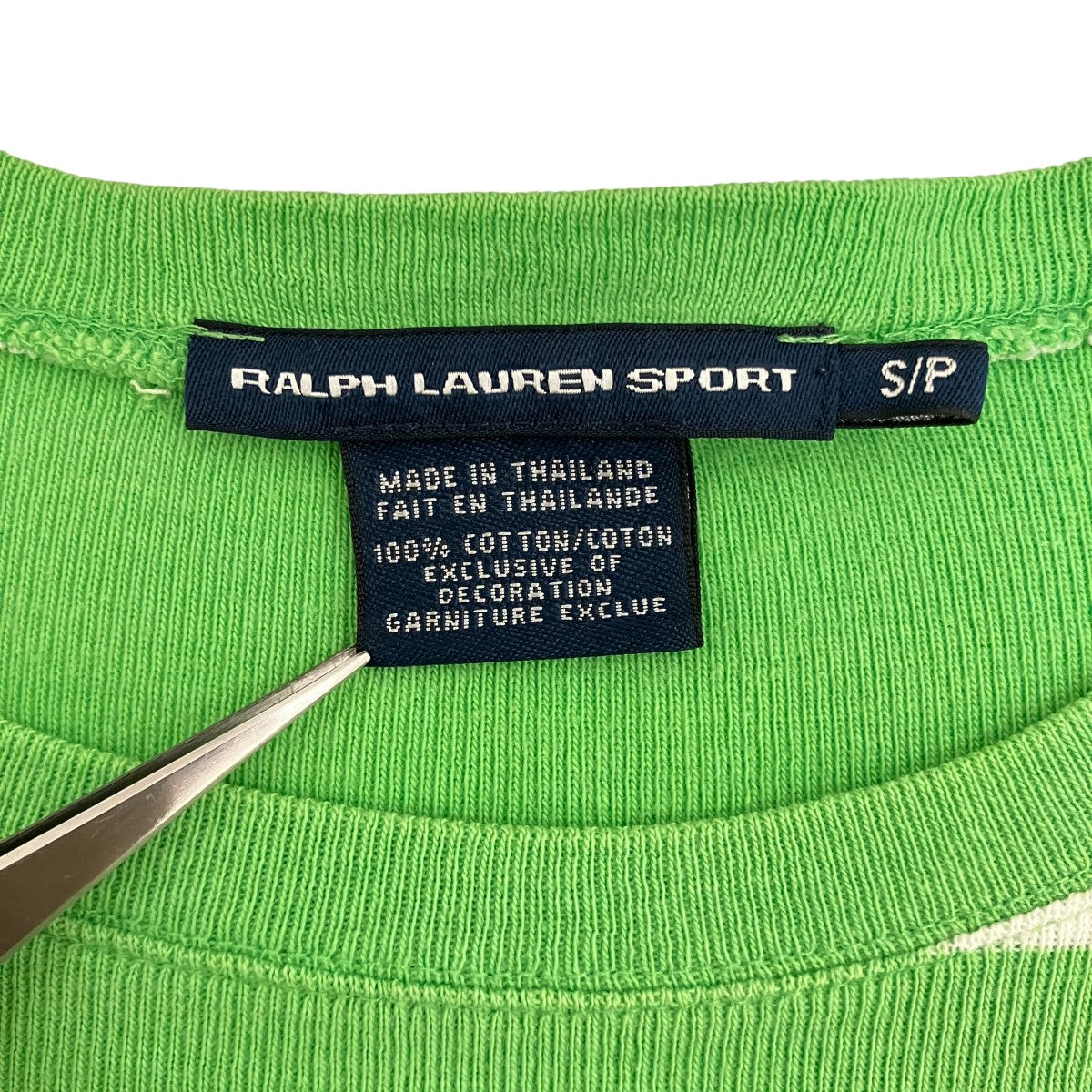 RALPH LAUREN SPORT 長袖ボーダーTシャツ 古着・中古-6枚目のアイテム画像