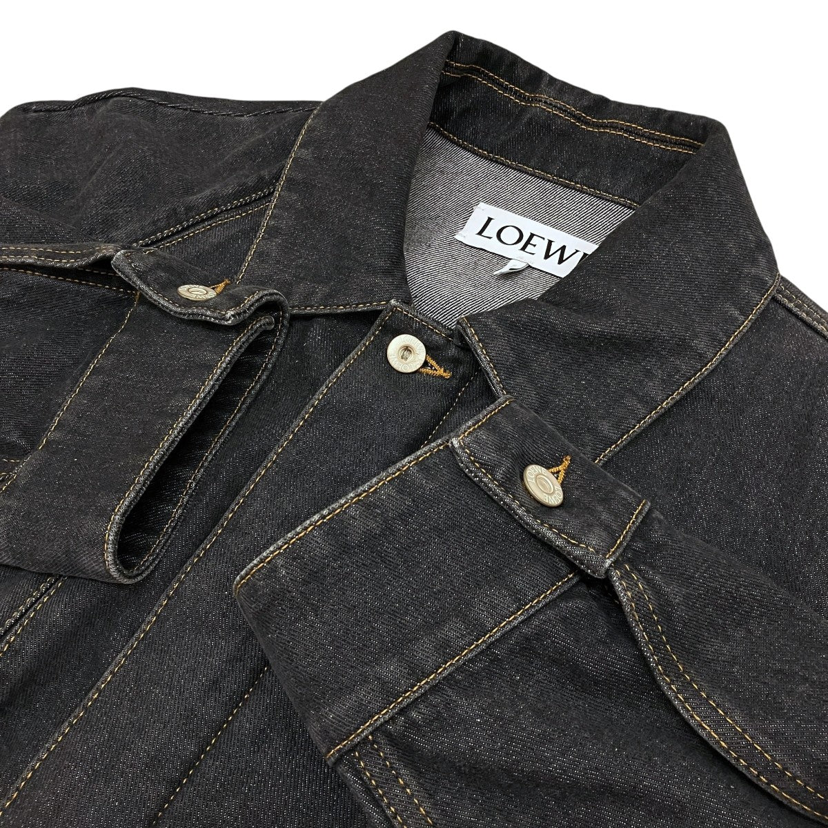 【Puzzle Denim Jacket 】パズルデニムジャケットH526Y13X12