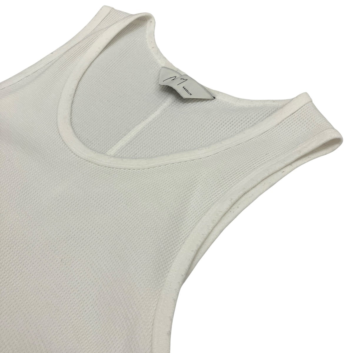 【DAMAGE WAFFLE TANK】ダメージワッフルタンクトップANC-STD-CT04