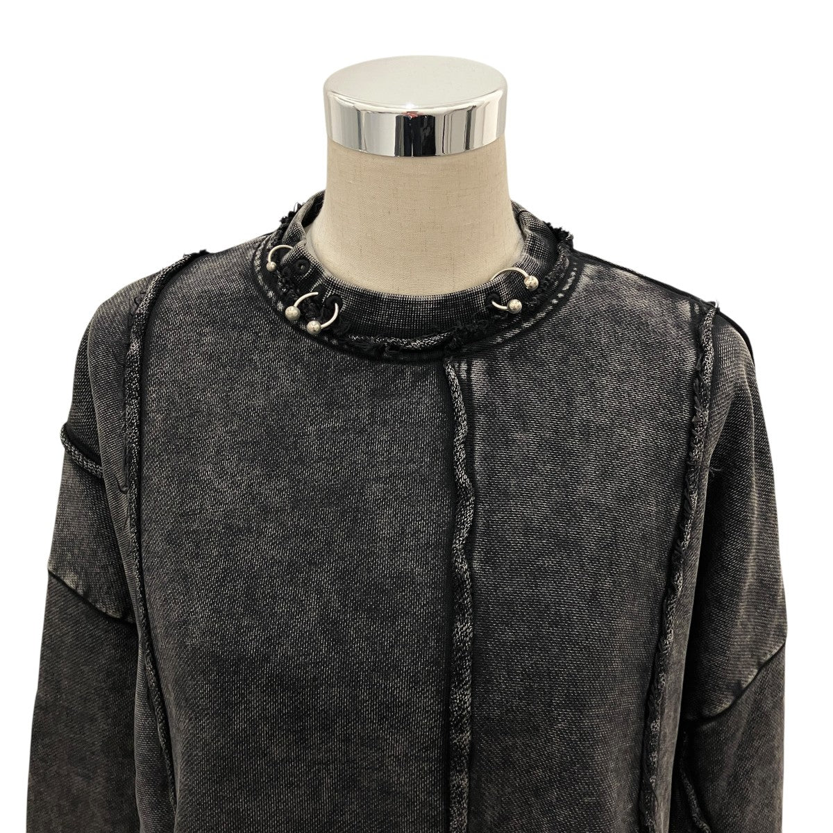 【Pigment Pierced Sweat Top】ピグメントピアッシングスウェット31242416111