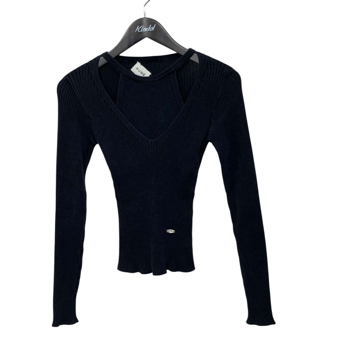 Halter Layering Tencel Sweaterレイヤードニット