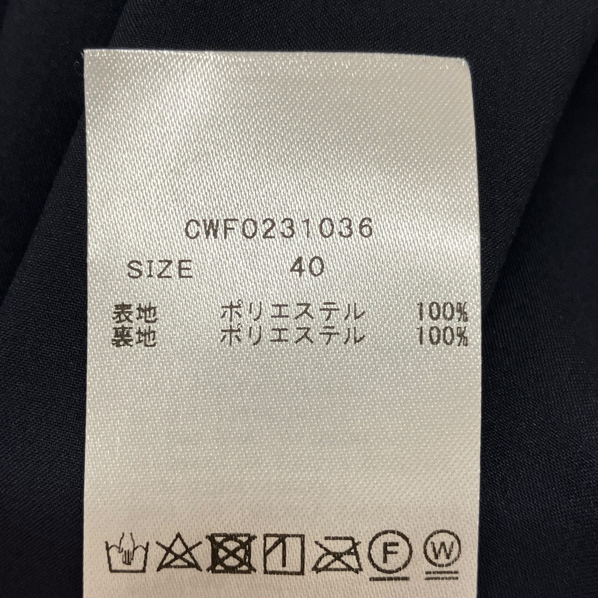 ボウタイプリーツワンピースCWF0231036