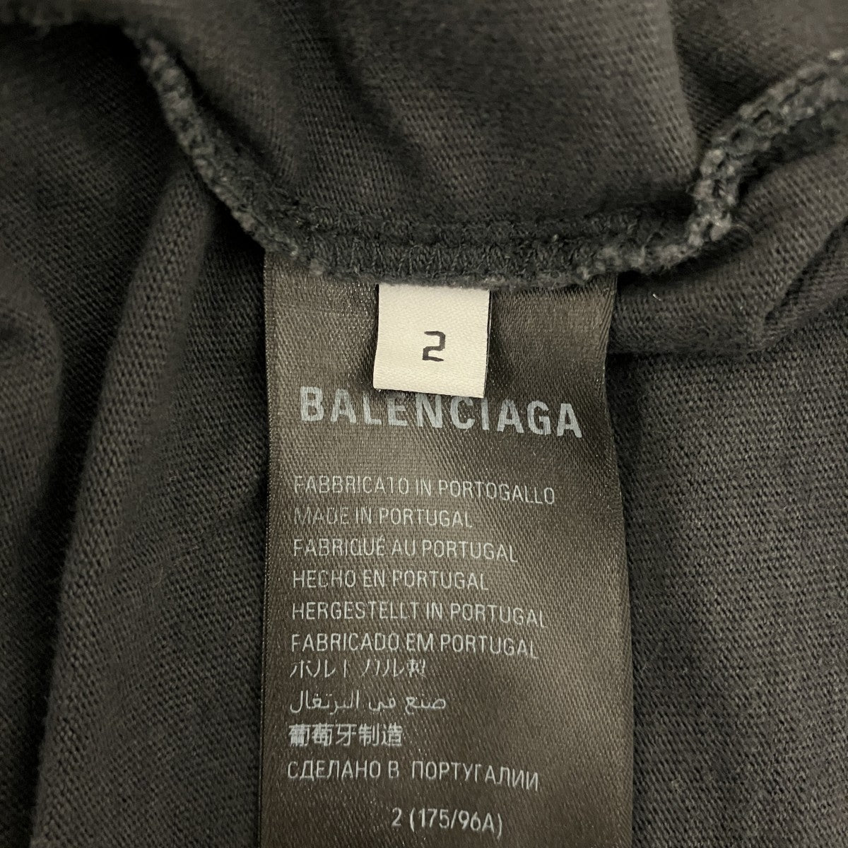 ヴィンテージ加工メタルロゴ長袖Tシャツ699191