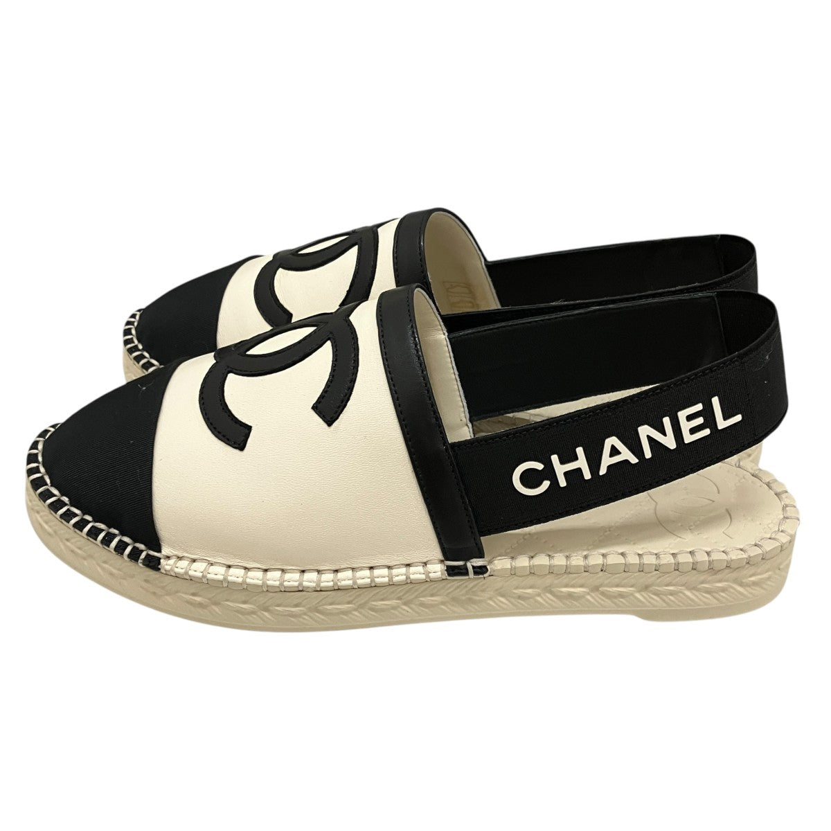 CHANEL(シャネル) ココマーク エスパドリーユ サンダルG34817 G34817