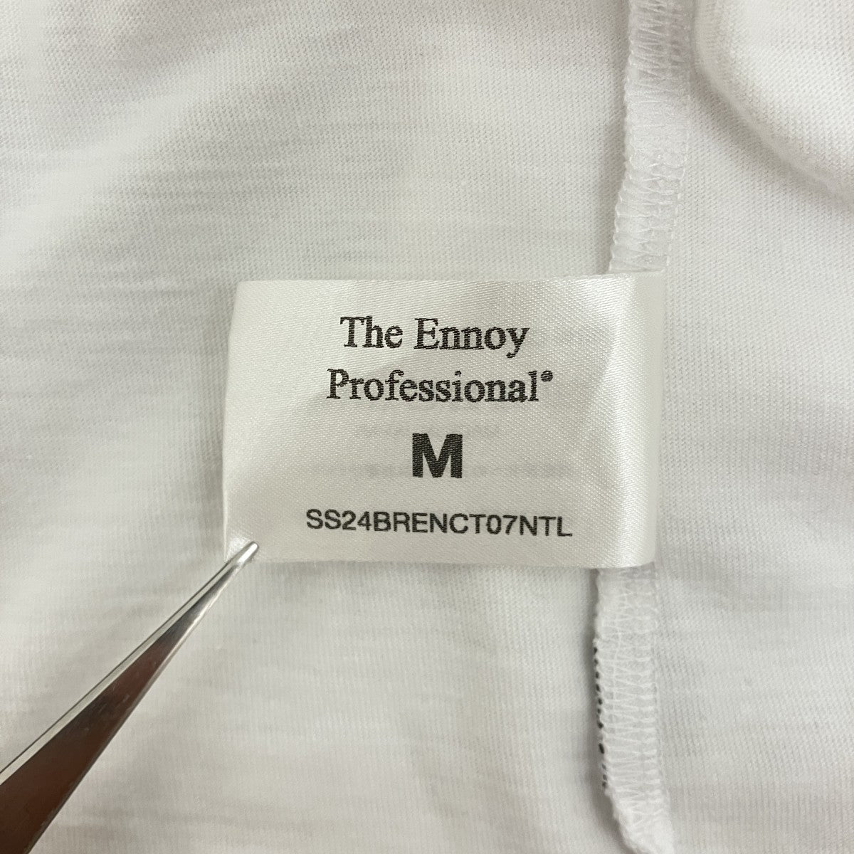 THE ENNOY PROFESSIONAL(ザ エンノイ プロフェッショナル) 刺繍Tシャツ