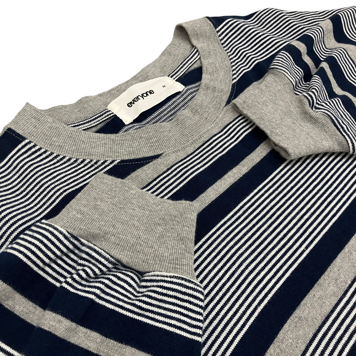 everyone(エブリワン) 【BORDER LONG SLEEVE TEE SHIRT】ボーダー長袖T