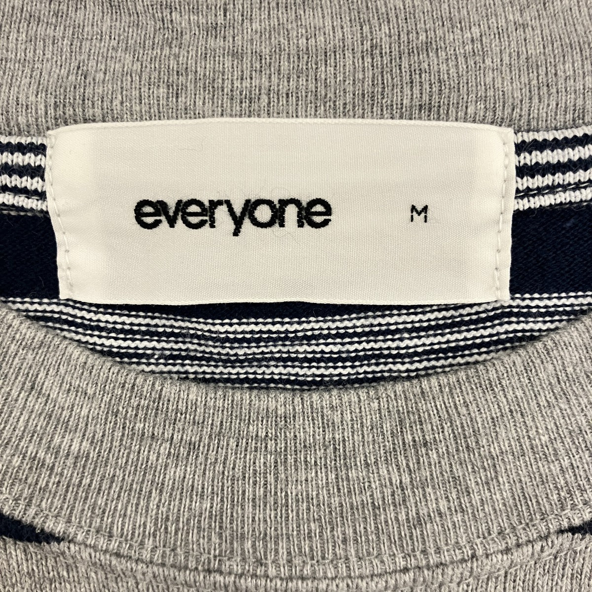 everyone(エブリワン) 【BORDER LONG SLEEVE TEE SHIRT】ボーダー長袖T