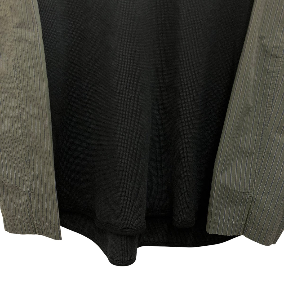 26SSワッフルヘンリーカットソーHQ-T010
