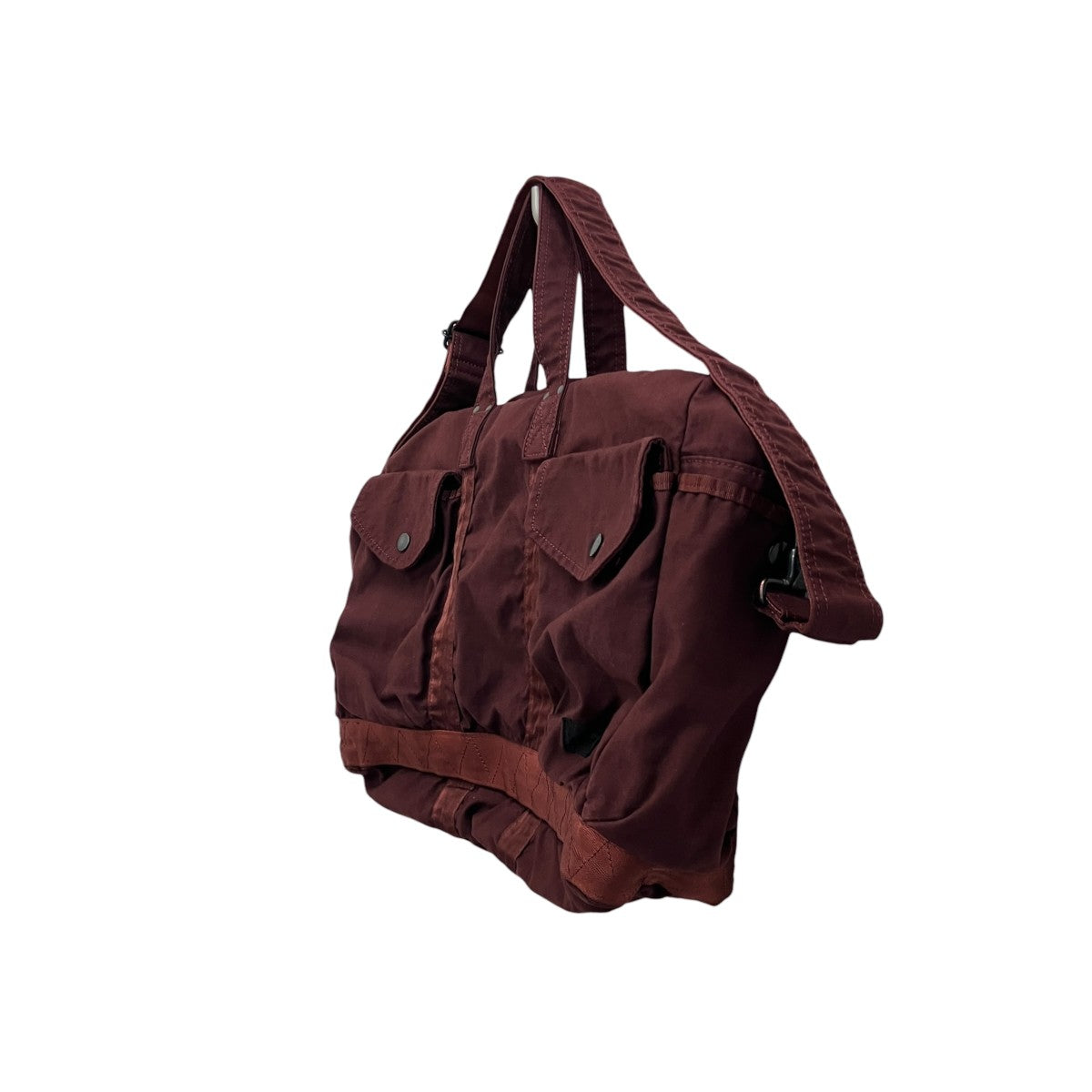 【CRAG 2WAY BOSTON BAG (S)】製品染め2WAYボストンバッグ540-19694