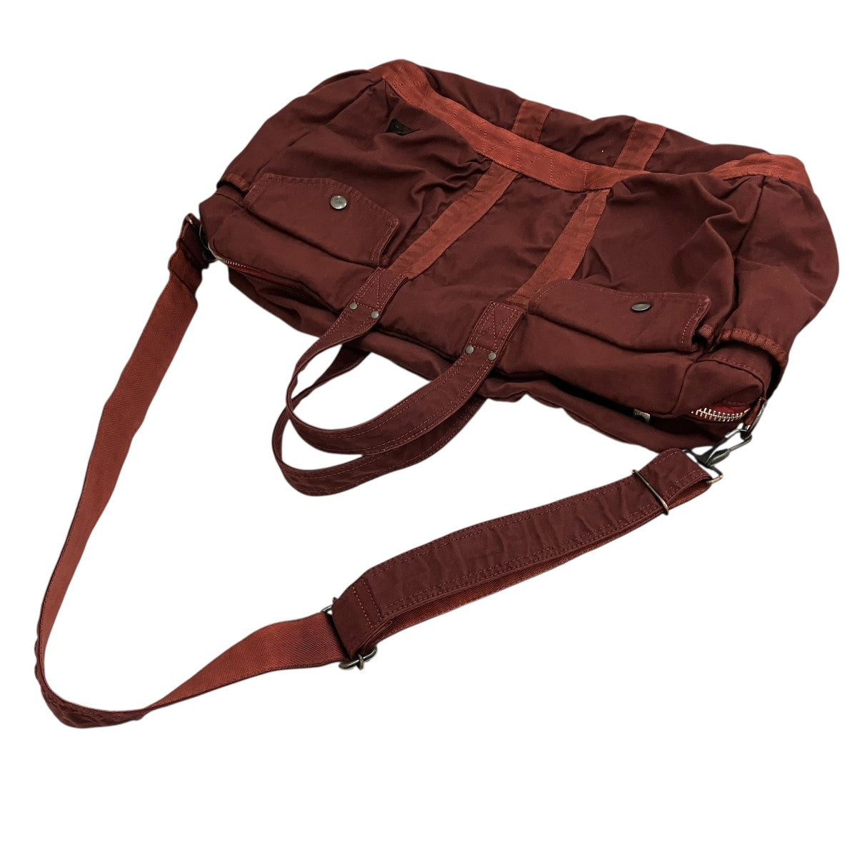 【CRAG 2WAY BOSTON BAG (S)】製品染め2WAYボストンバッグ540-19694