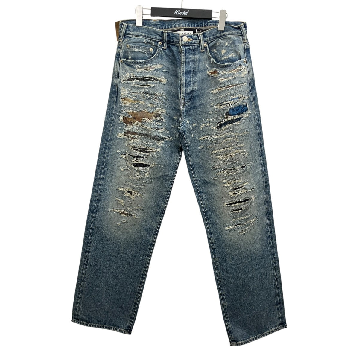【DISTRESSED LOOSE FIT SELVEDGE JEAN】デニムパンツSH0LA0047