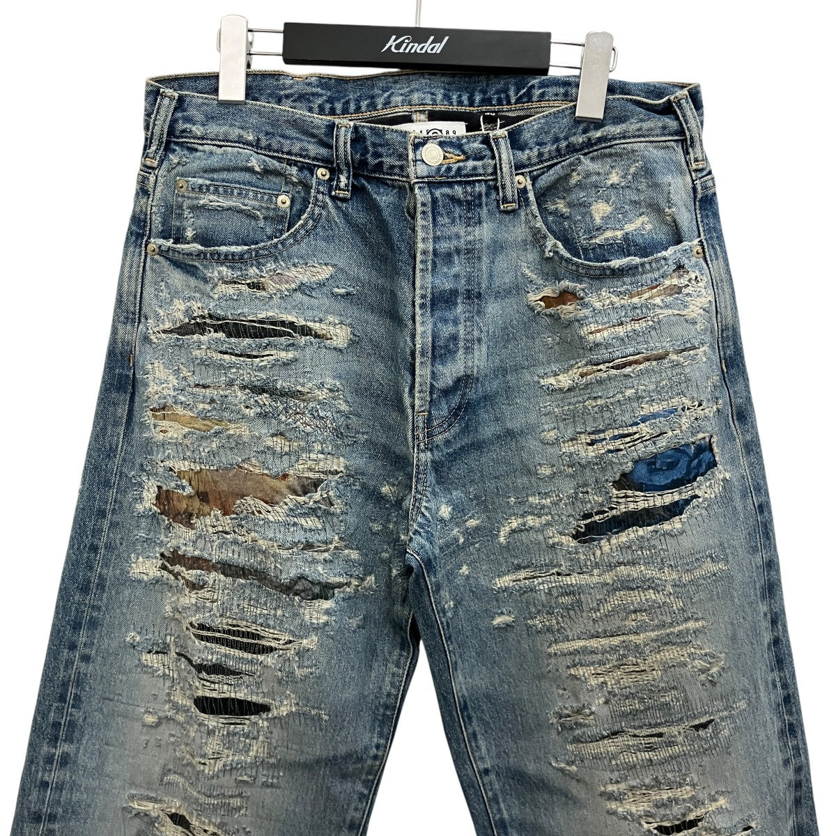 【DISTRESSED LOOSE FIT SELVEDGE JEAN】デニムパンツSH0LA0047