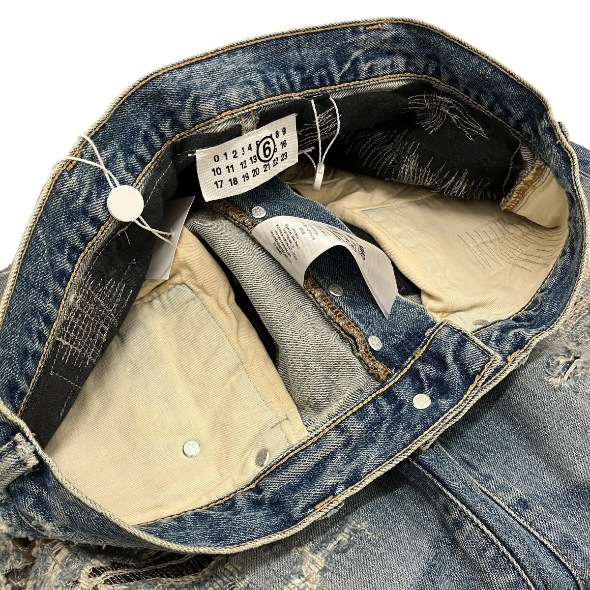 【DISTRESSED LOOSE FIT SELVEDGE JEAN】デニムパンツSH0LA0047