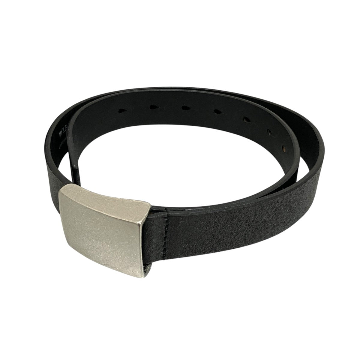 【LEATHER SQUARE BUCKLE BELT】レザースクエアバックルベルト19350