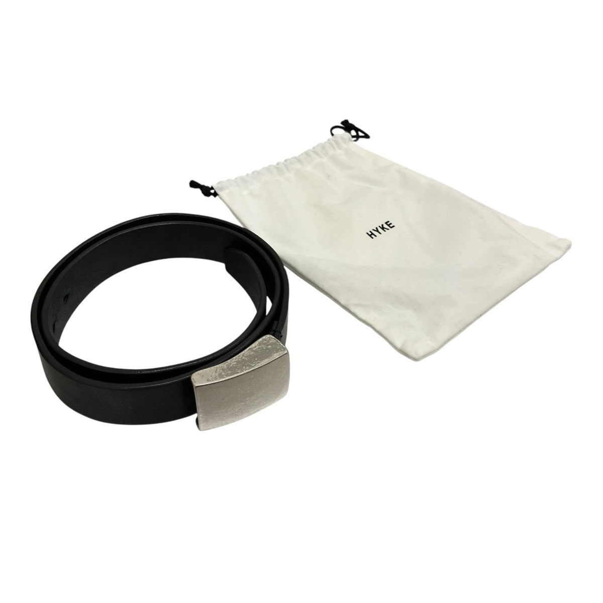 【LEATHER SQUARE BUCKLE BELT】レザースクエアバックルベルト19350