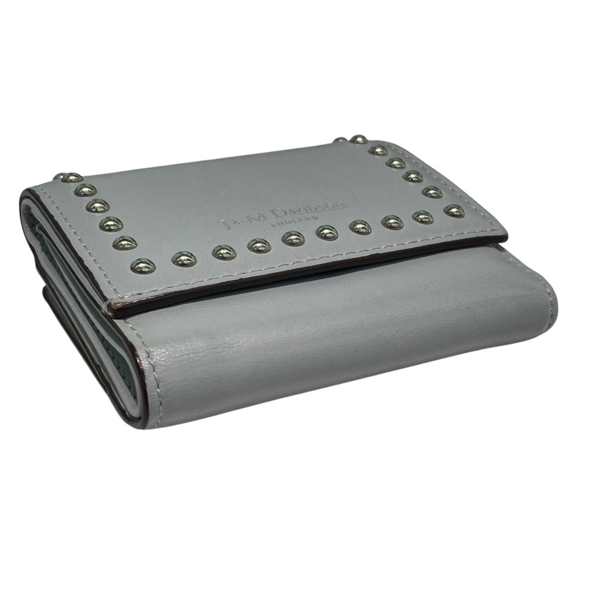 FOLD WALLET WITH STUDSスタッズ二つ折り財布