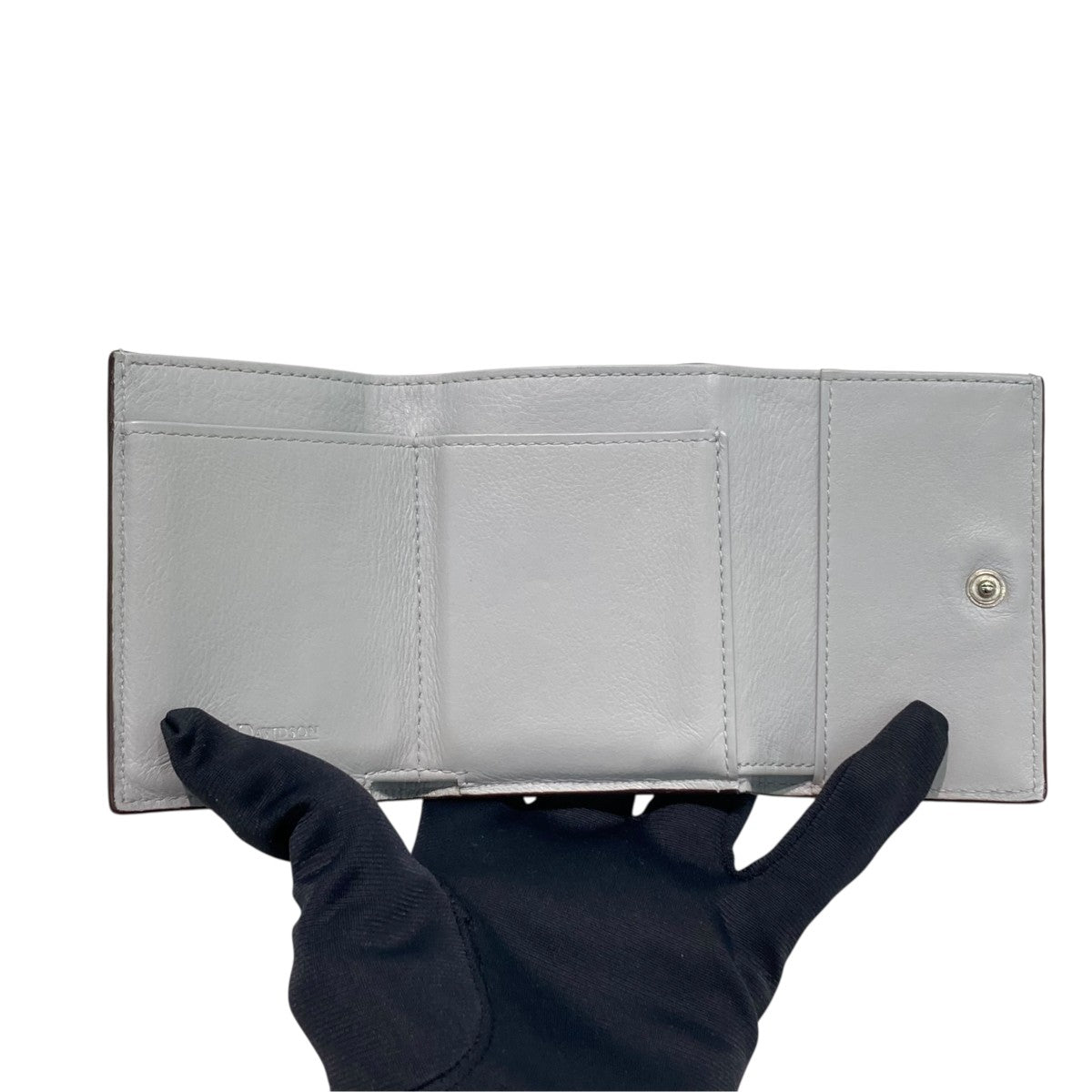 FOLD WALLET WITH STUDSスタッズ二つ折り財布