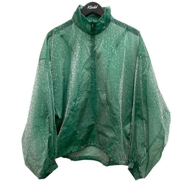 mame kurogouchi(マメクロゴウチ) 26AWFloral Jacquard Sheer Anorak