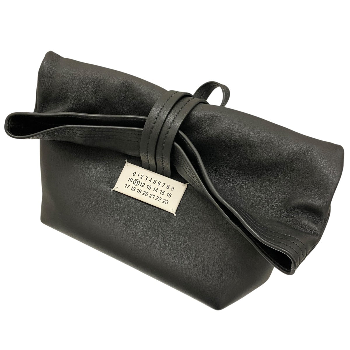 Maison Margiela11 24SSロールドレザークラッチバッグSB2WD0082 古着・中古-1枚目のアイテム画像
