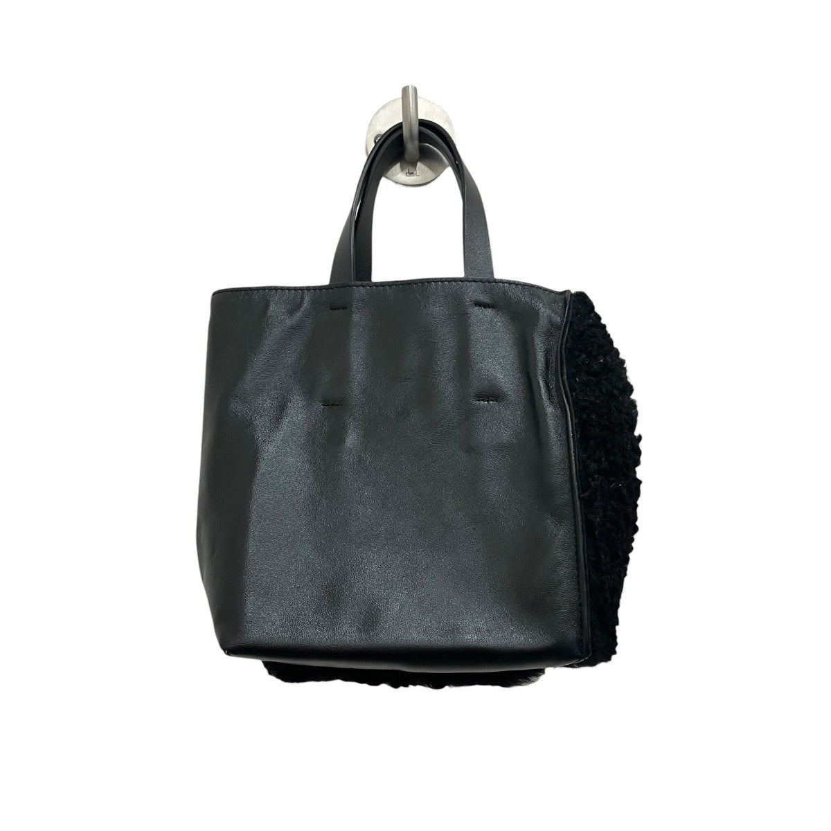 ファー×レザーバッグSHMP0040L1