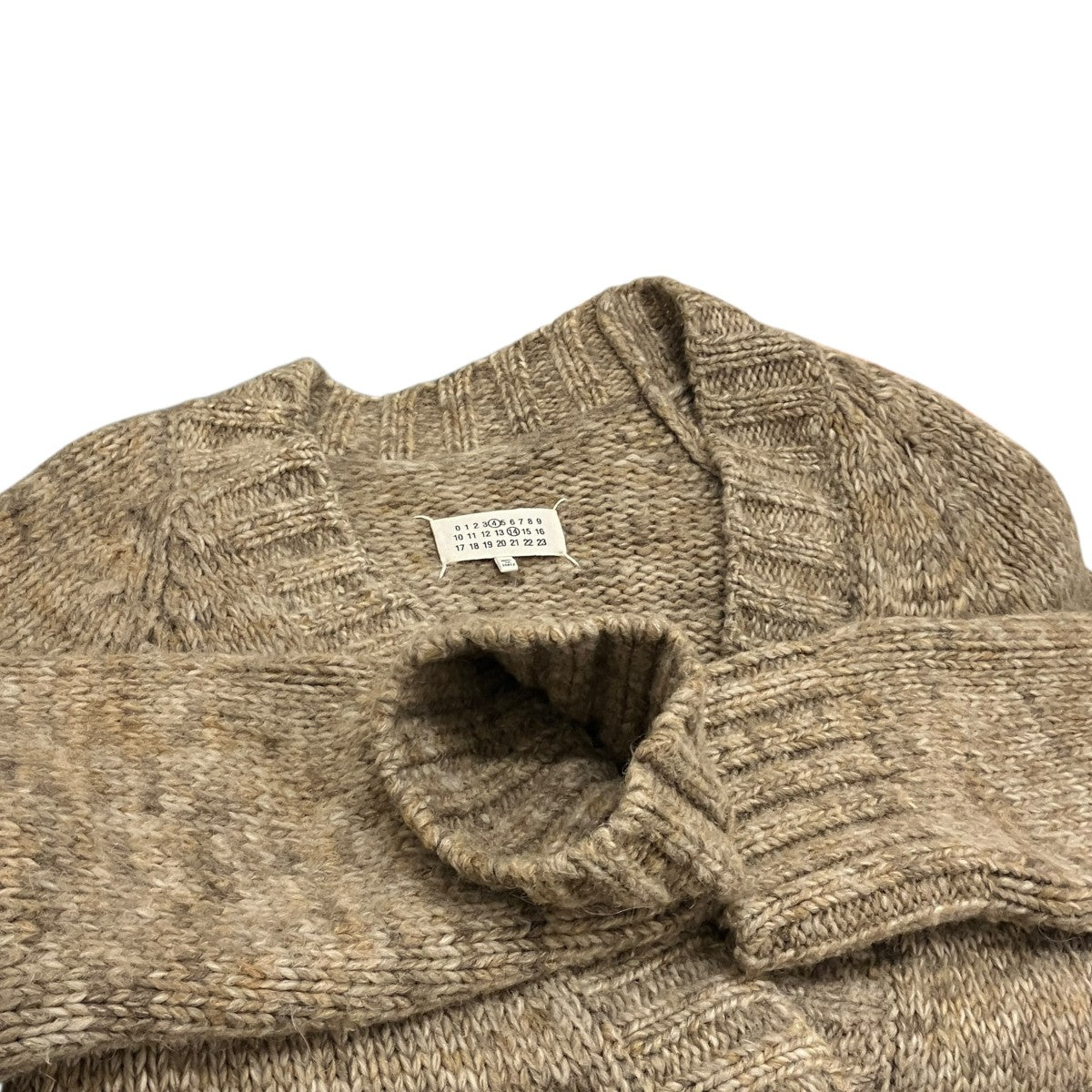 Maison Margiela(メゾンマルジェラ) 22AWアルパカ混オーバーニット