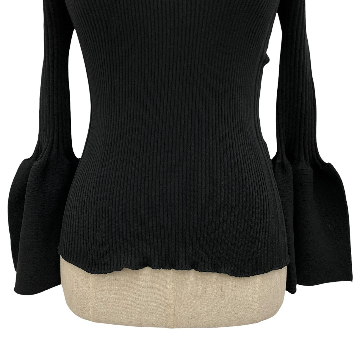 【POTTERY LONG BELL SLEEVE TOP】リブニットCF005KN044