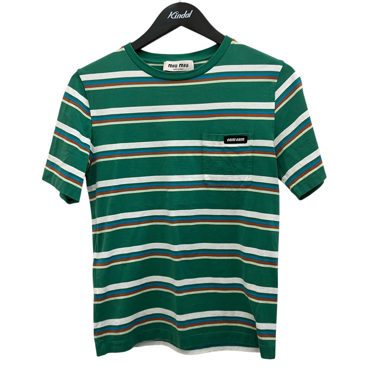 ダメージ加工ボーダーTシャツMJN537