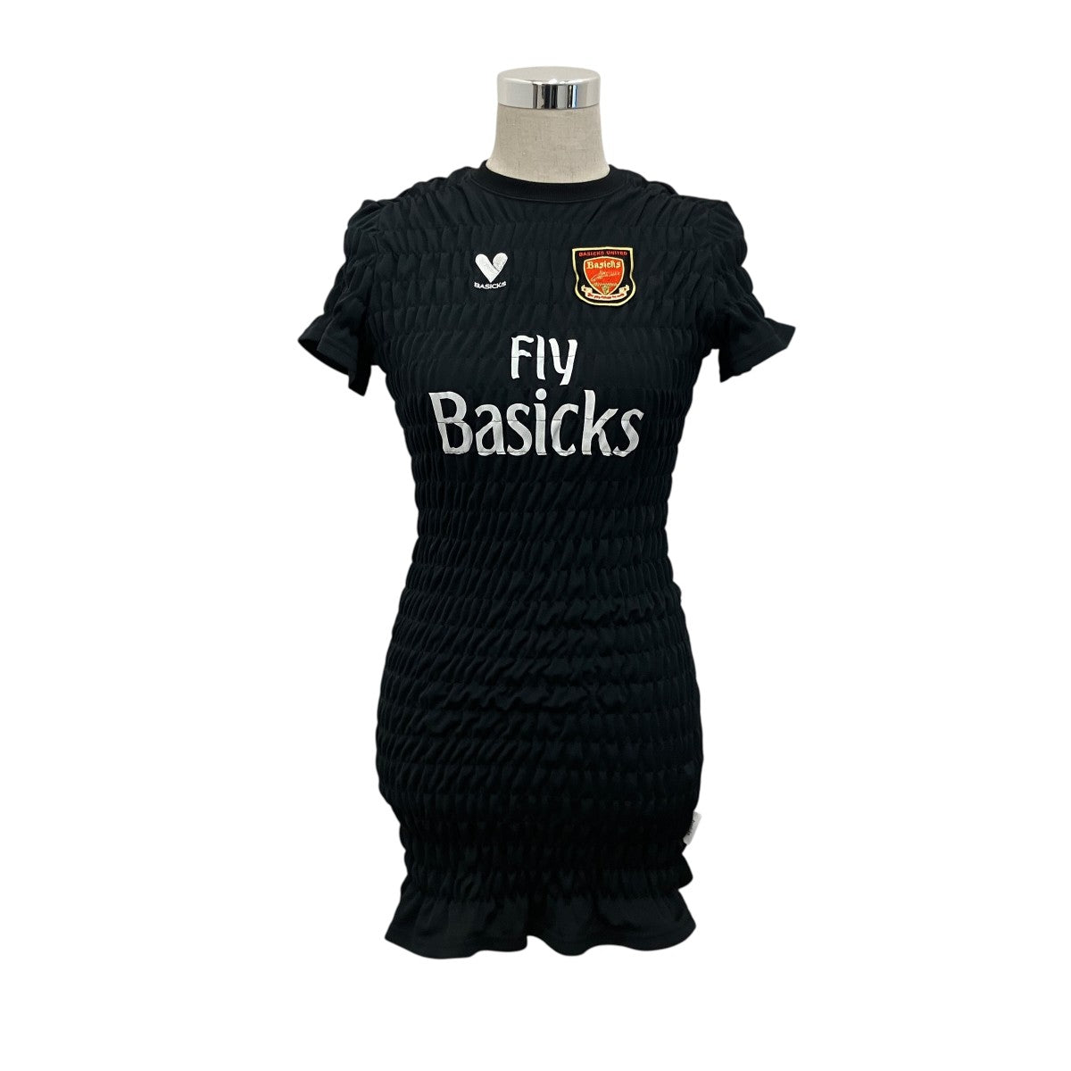 【SHIRRING FOOTBALL DRESS】シャーリングフットボールドレスB3.5-0505W