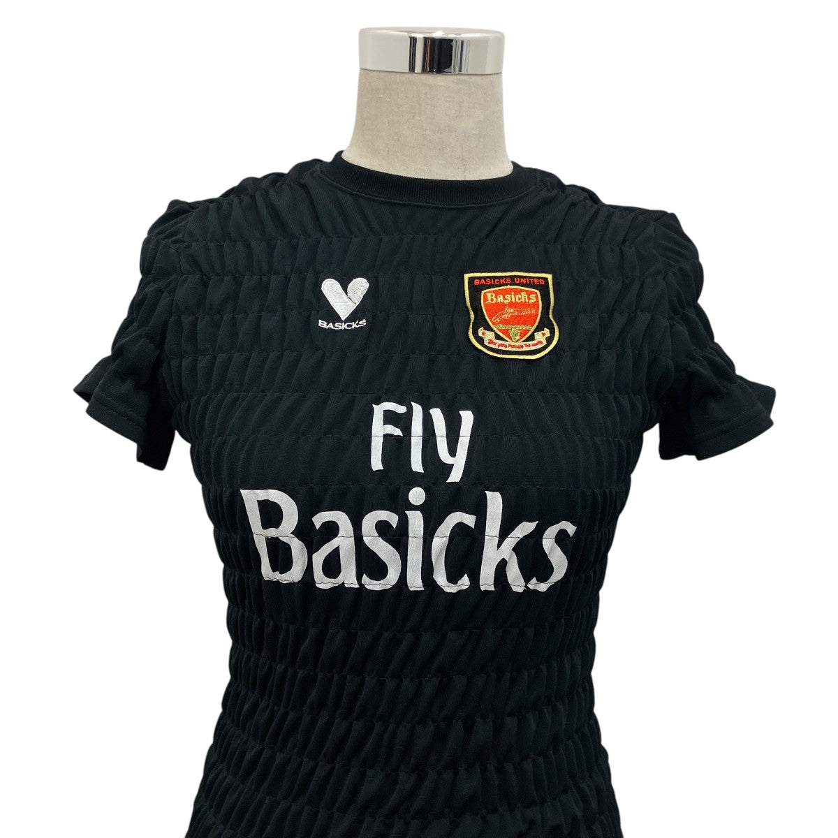 【SHIRRING FOOTBALL DRESS】シャーリングフットボールドレスB3.5-0505W