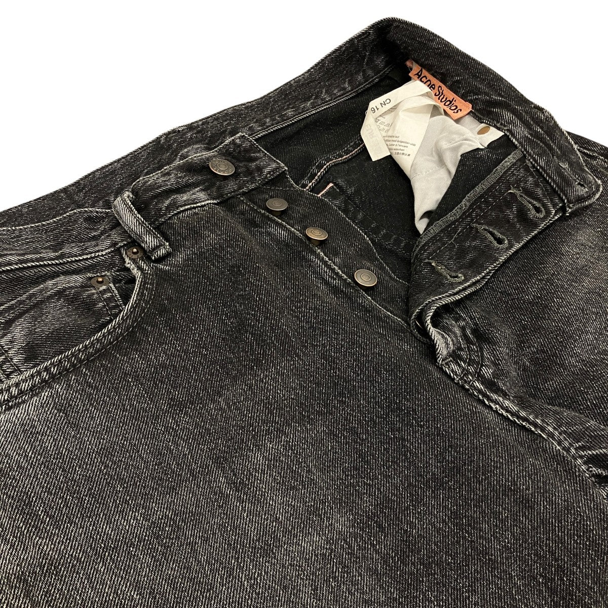 【2021Ｍ VINTAGE BLACK】デニムパンツB00269