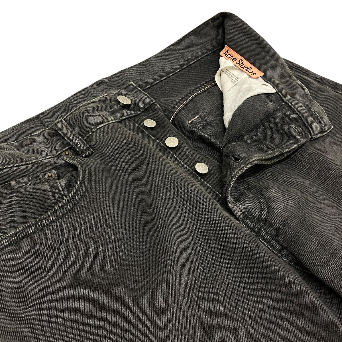 【2021M FADED BLACK】デニムパンツB00300