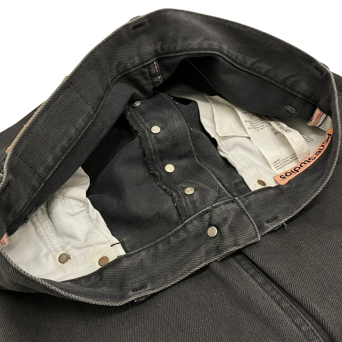 【2021M FADED BLACK】デニムパンツB00300